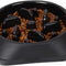 Dog Feeder Slow Eating Pet Bowl Eco-Friendly Non-Toxic Preventing Choking Healthy Design Bowl for Dog Pet(S-M,Black)